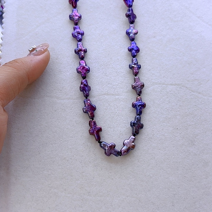 未镶嵌淡水珍珠项链定制多样性发货发其一855