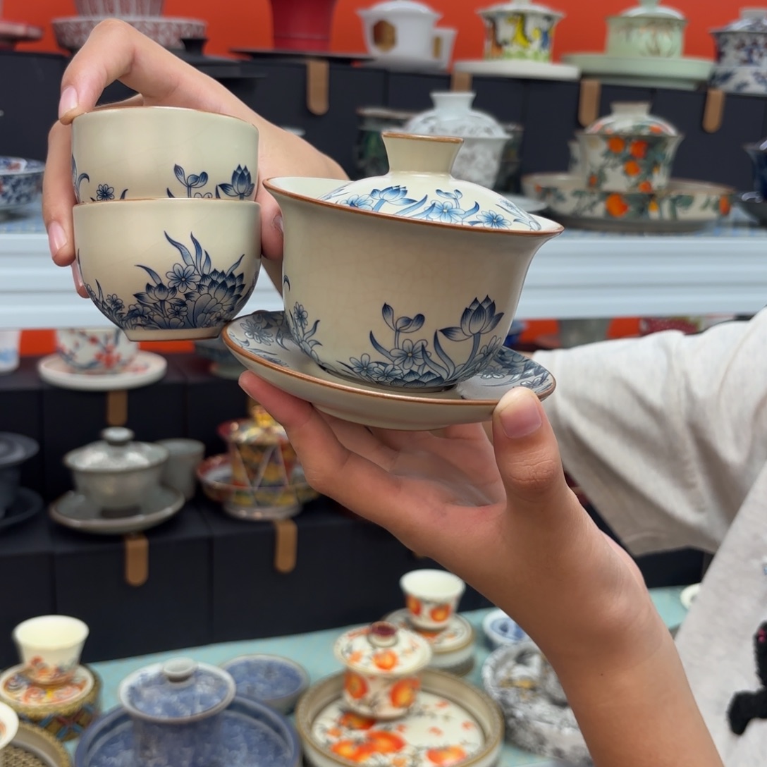 盖碗一顿操作不熟练我的