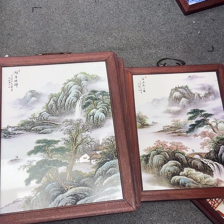 摆件瓷板画瓷板画