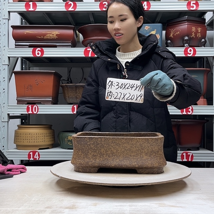 紫砂花盆紫砂花盆