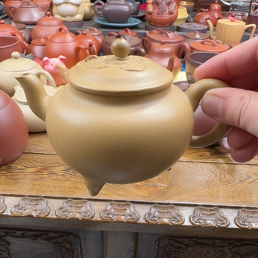 紫砂茶壶大彬如意