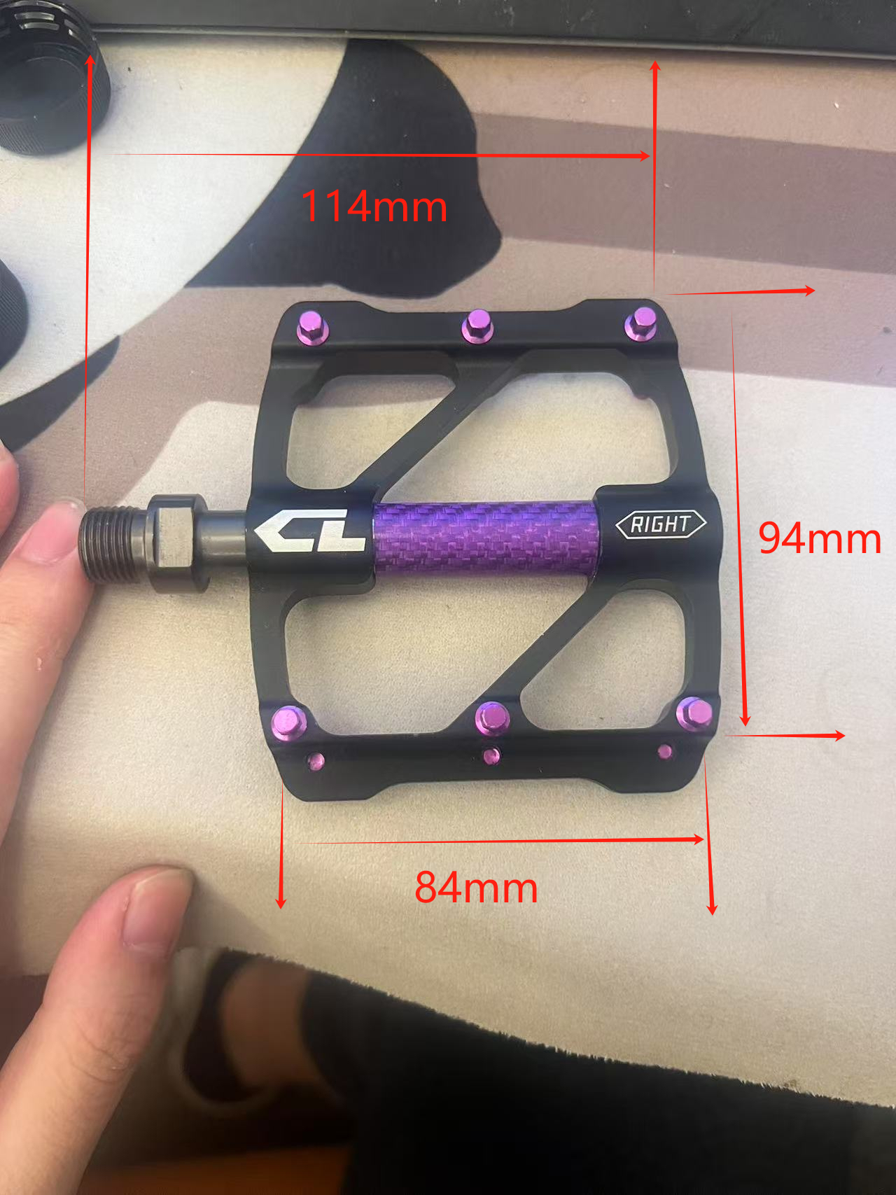 小熊CL三培林脚踏两年质保，紫黑，纯黑，炫彩，包邮含运费险280g一对