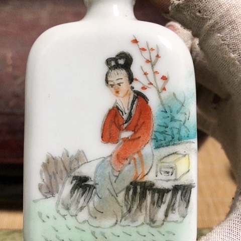 【闪购商品】瓶陶瓷瓷器陶瓷艺术手工手绘陶瓷瓷器创意