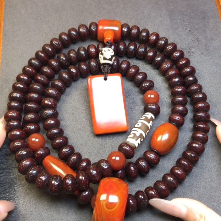 凤眼菩提吊坠凤眼