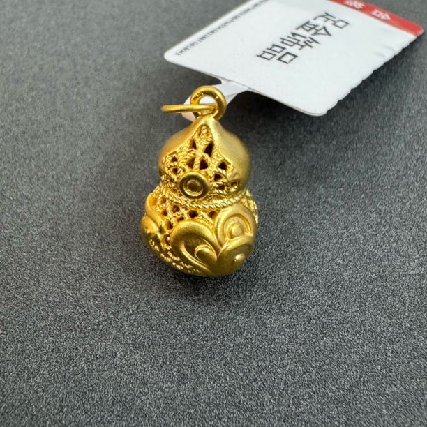 【莹莹专享】足金999 葫芦 ZP 0.77  纳金添福