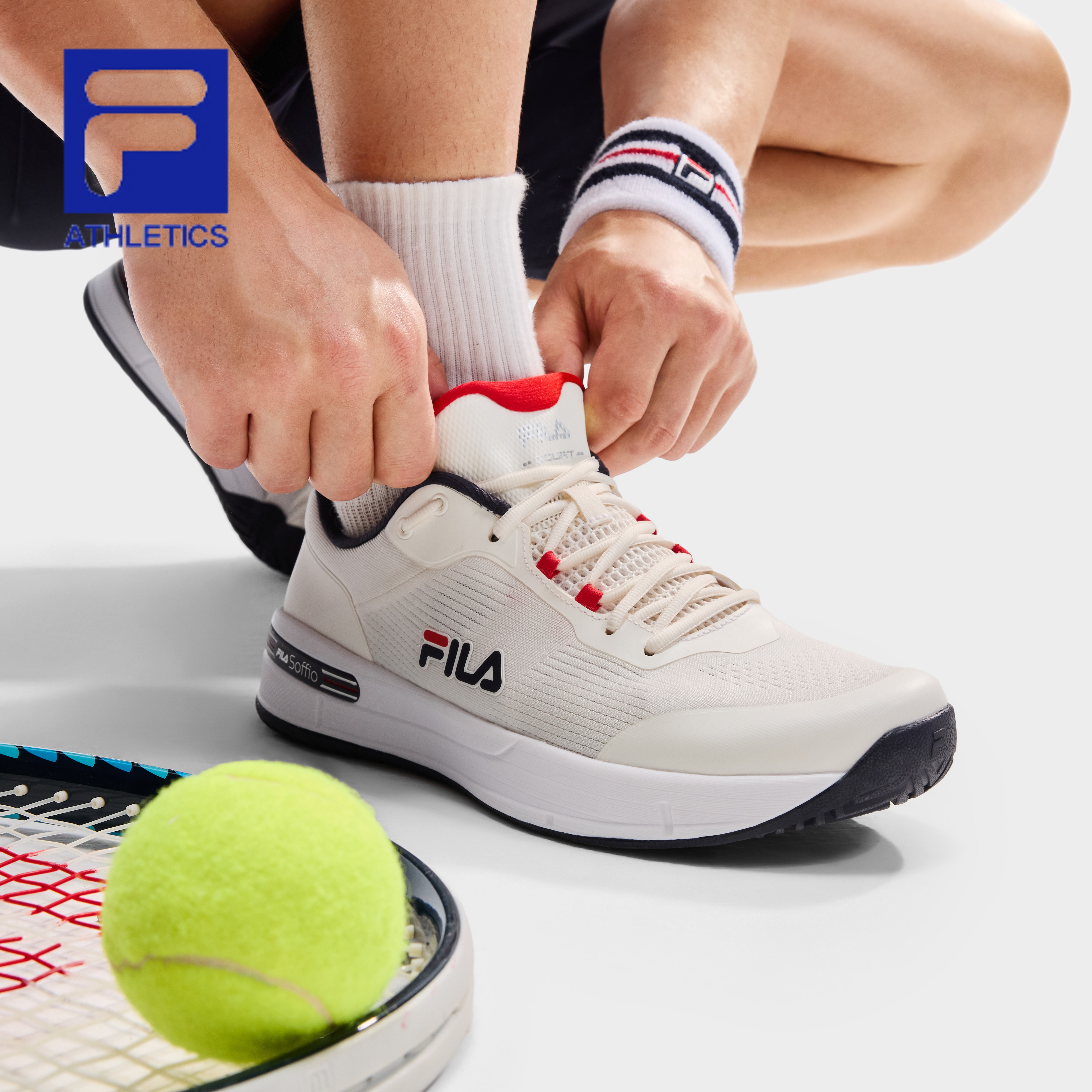 Fila/斐乐【凌界网球鞋】男夏季轻便穿搭百搭休闲男士运动鞋1