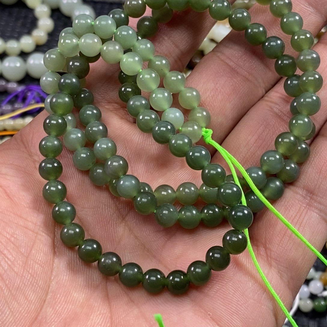 和田玉手链未镶嵌