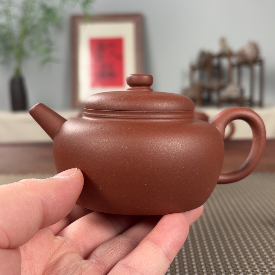 紫砂茶壶黄龙山原矿紫砂壶