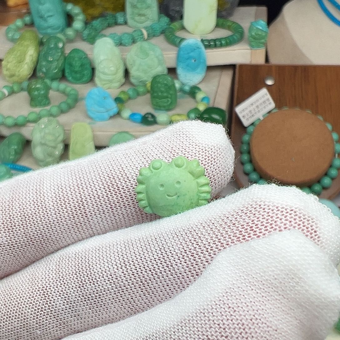 绿松石未镶嵌主播夏