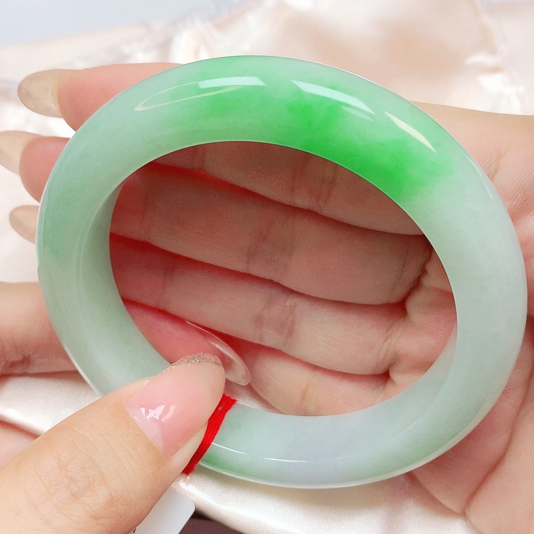 未镶嵌手镯翡翠抖音567