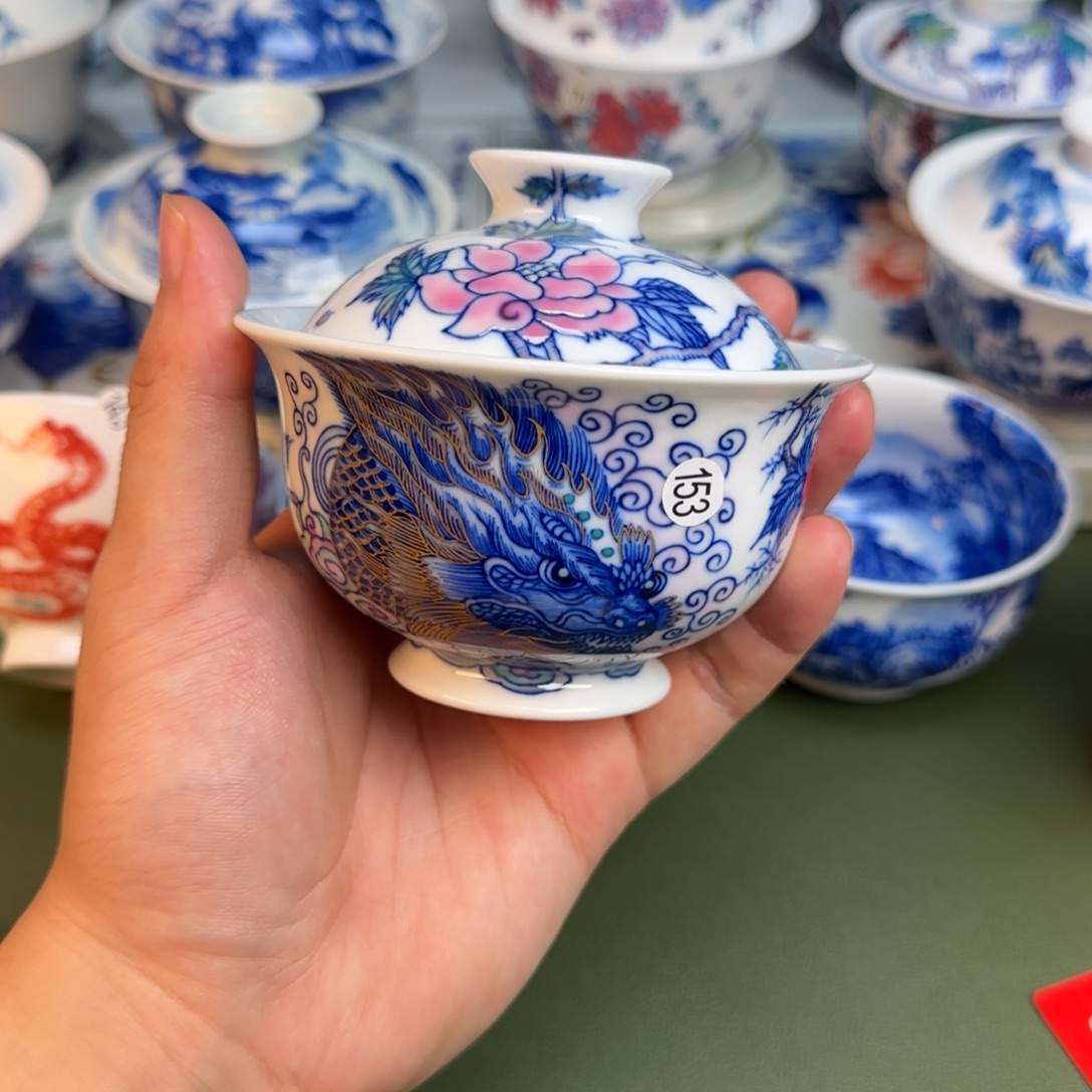 彦祖纯手工手绘茶具153