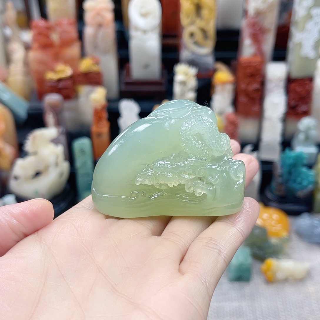 大***糖昌化石印石1118包邮包刻