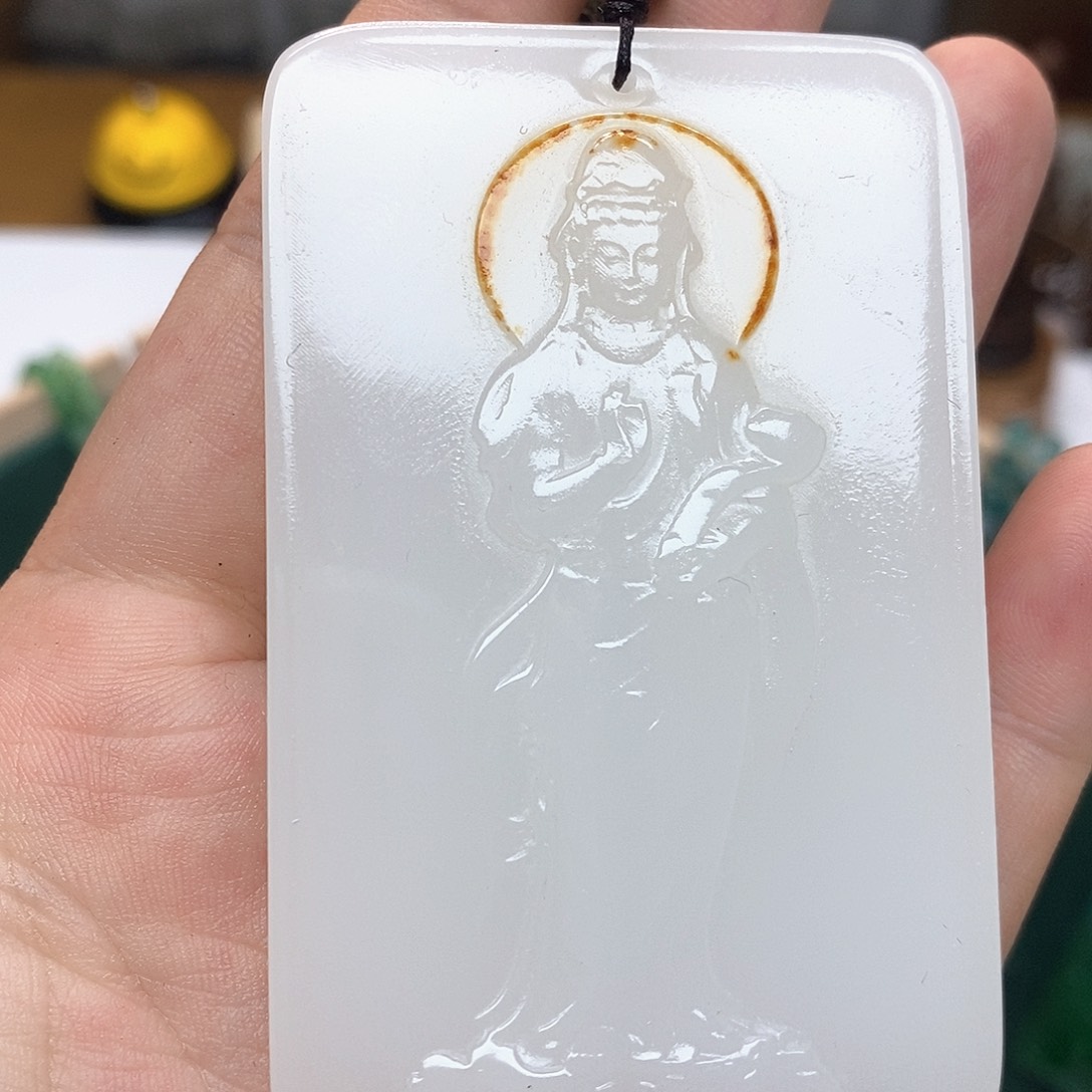 颈饰未镶嵌和田玉