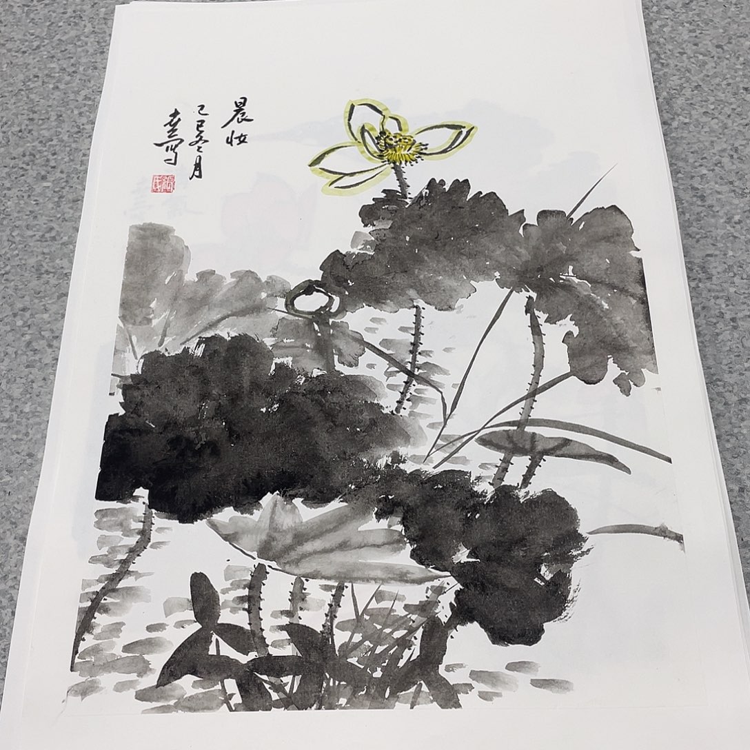 国画1.4平尺国画作品