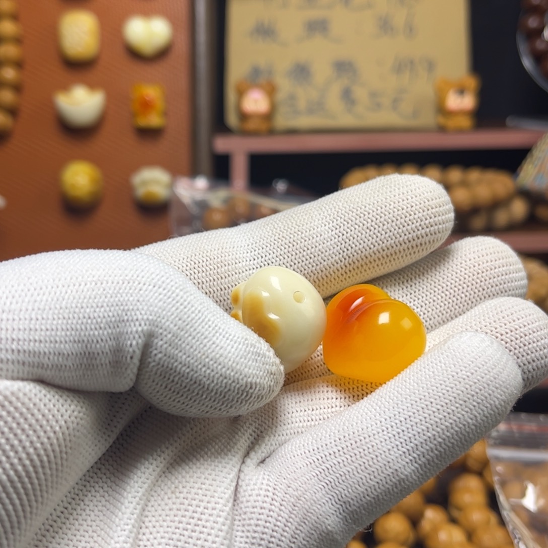 风***月吊坠菩提根/象牙果配饰