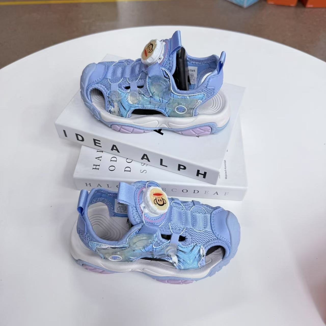 3765大嘴猴儿童运动凉鞋夏季新款韩版女童包头沙滩鞋男童休闲鞋潮