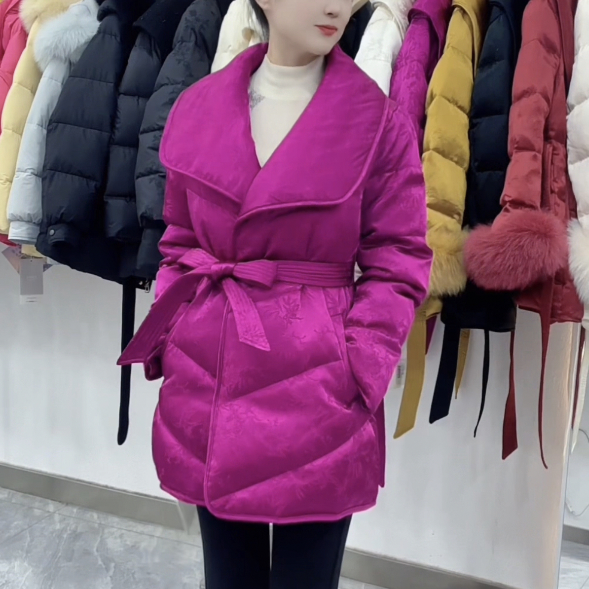 【花田定制】精品高定提花冬季外套（NO退换）