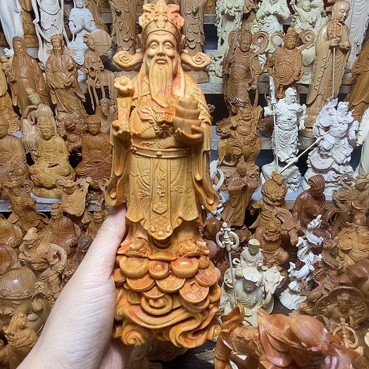 *****柏木（崖柏）财神爷