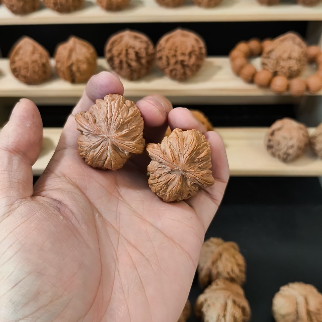 高***塘吊坠文玩核桃38磨盘