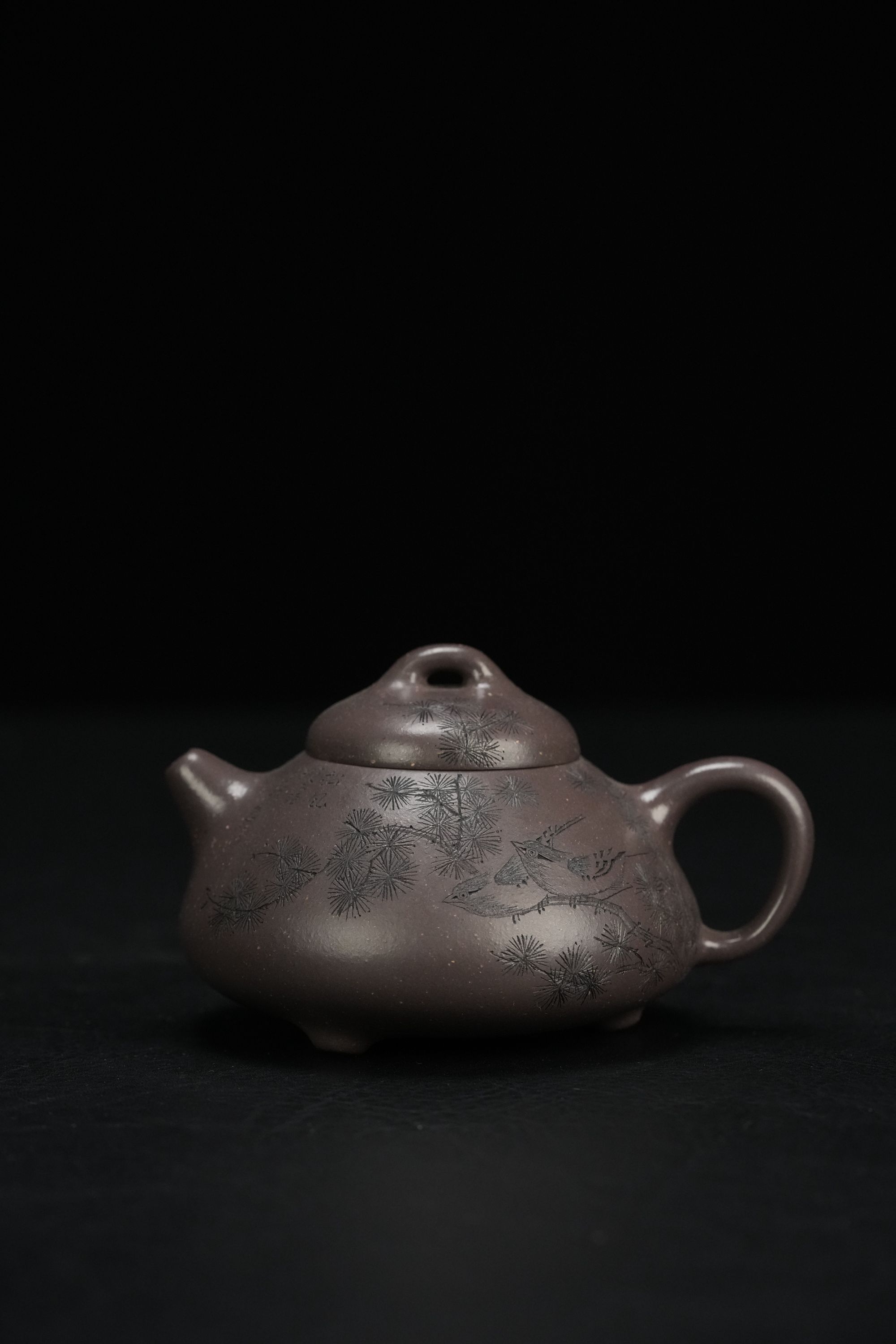 凡凡会客厅 ZT34 趣瓢（天青）200CC 紫砂茶壶