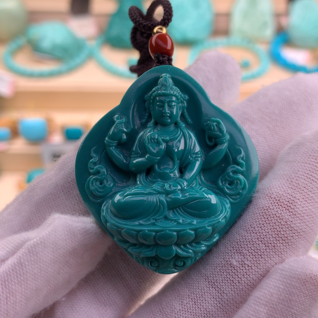 绿松石珠宝奇石未镶嵌