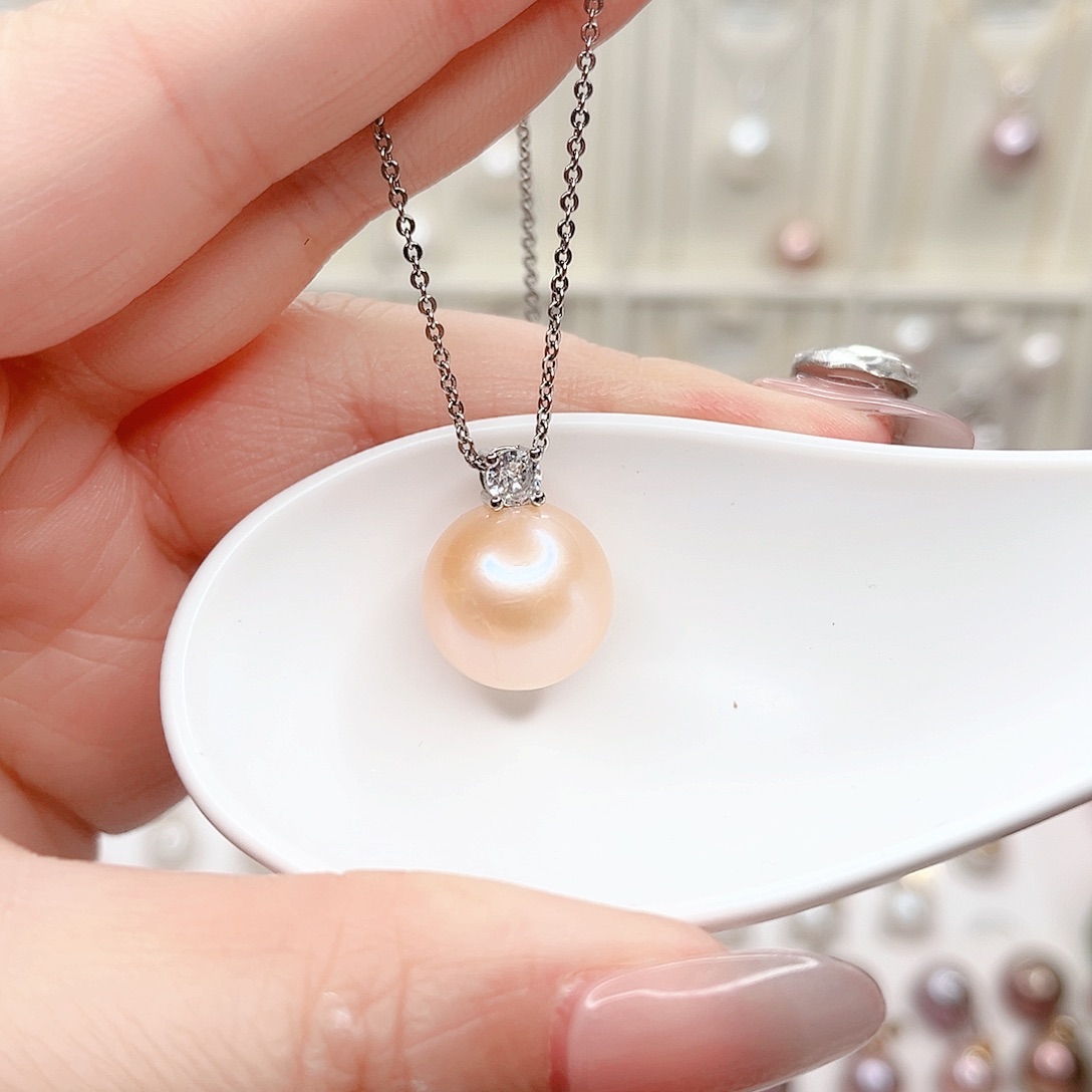 吊坠(赠链)合金淡水珍珠
