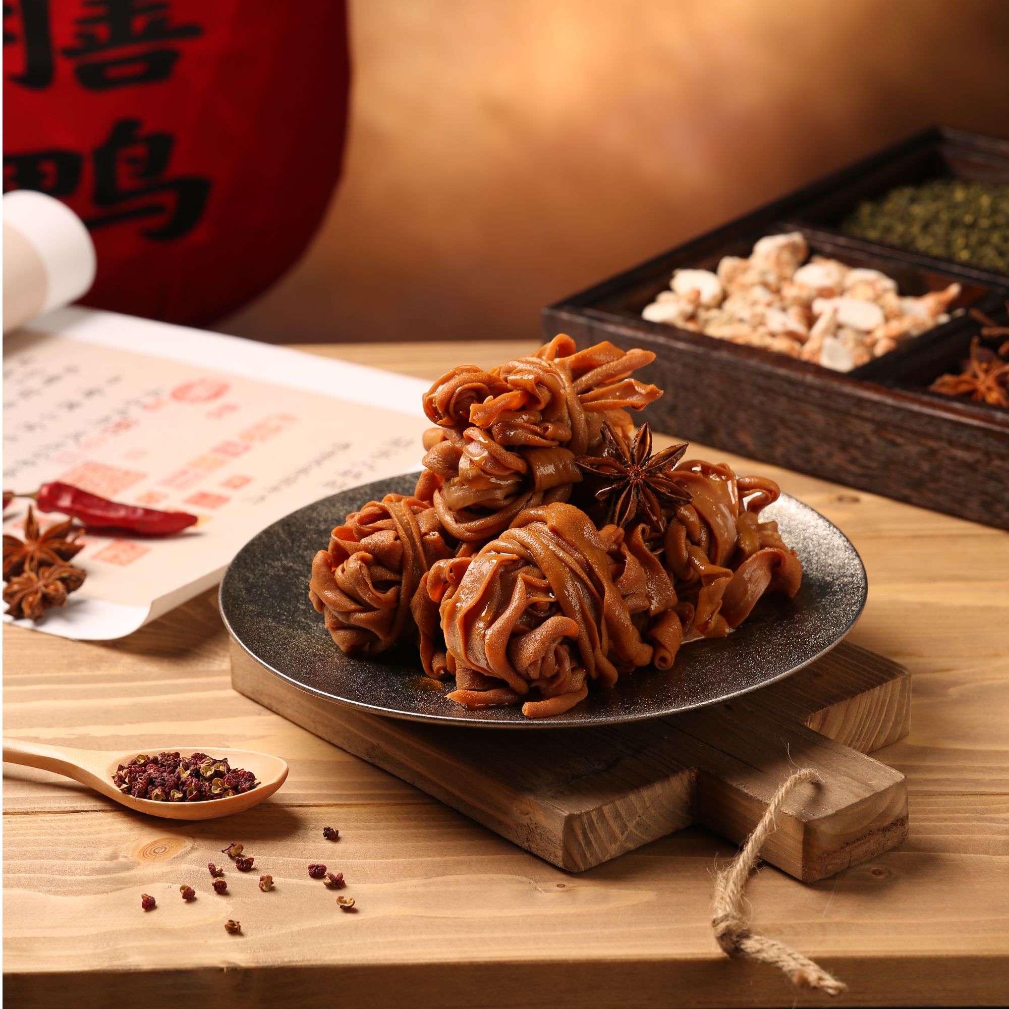 黑膳鸭香辣鸭肠150g