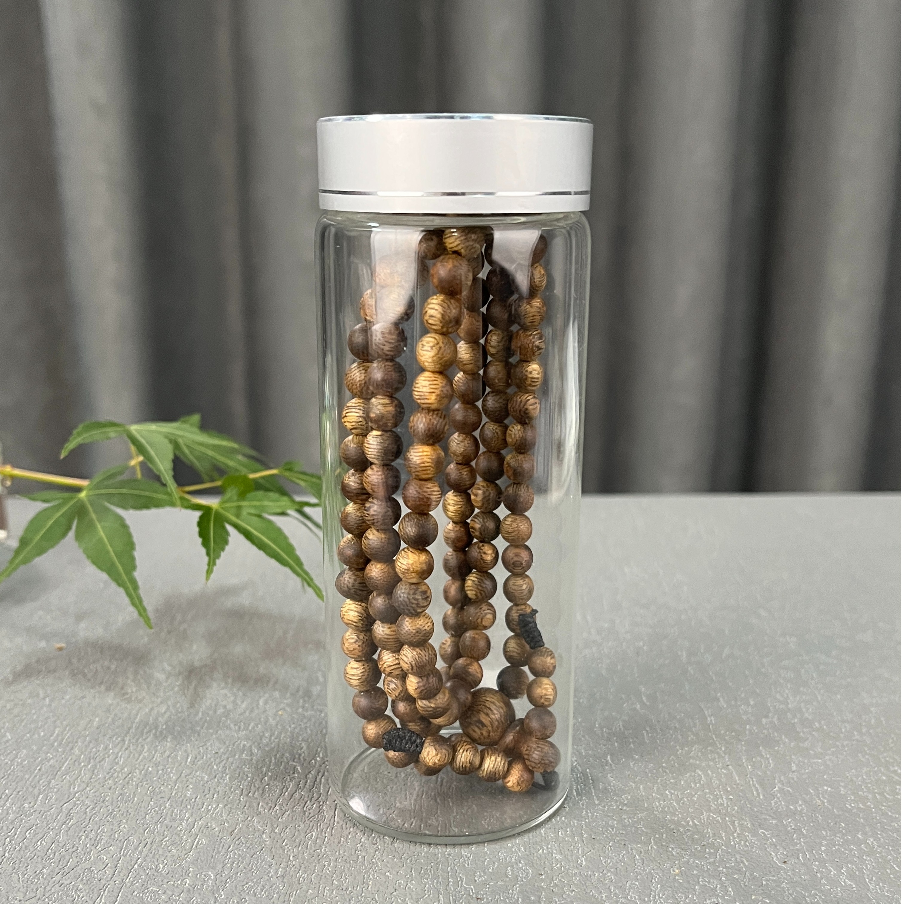 沉香【惊喜】沉香手串棋楠0.8圆珠长串多样性发货一条（92）