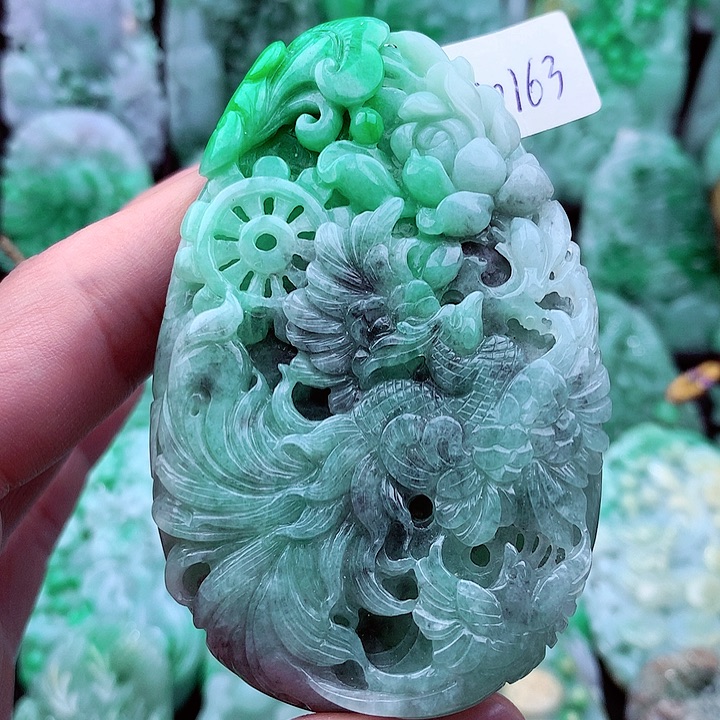 翡翠吊坠(不含链)未镶嵌