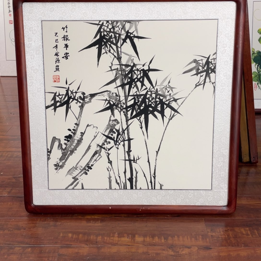 国画带框尺寸63*63厘米