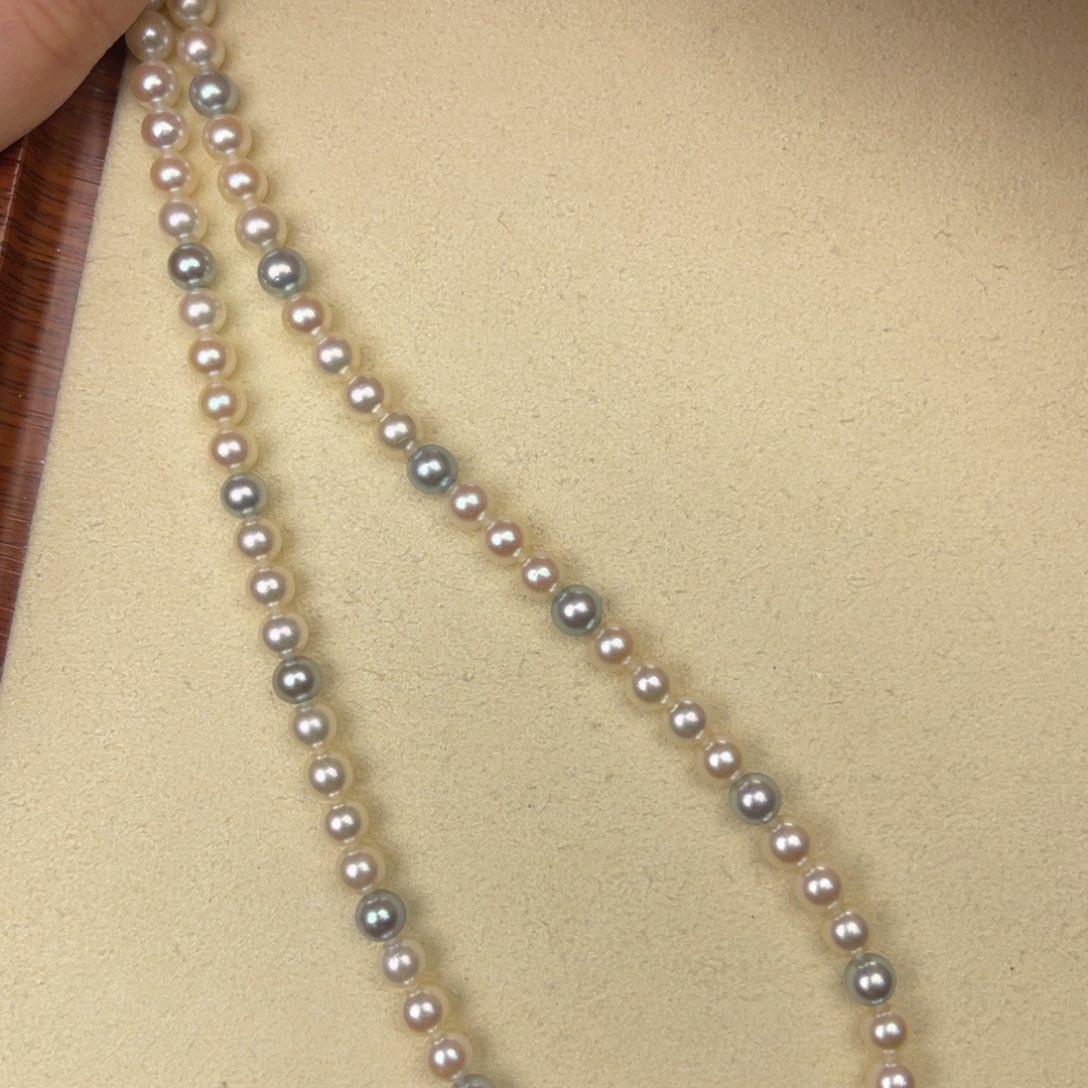 海水珍珠颈饰银S925镶嵌