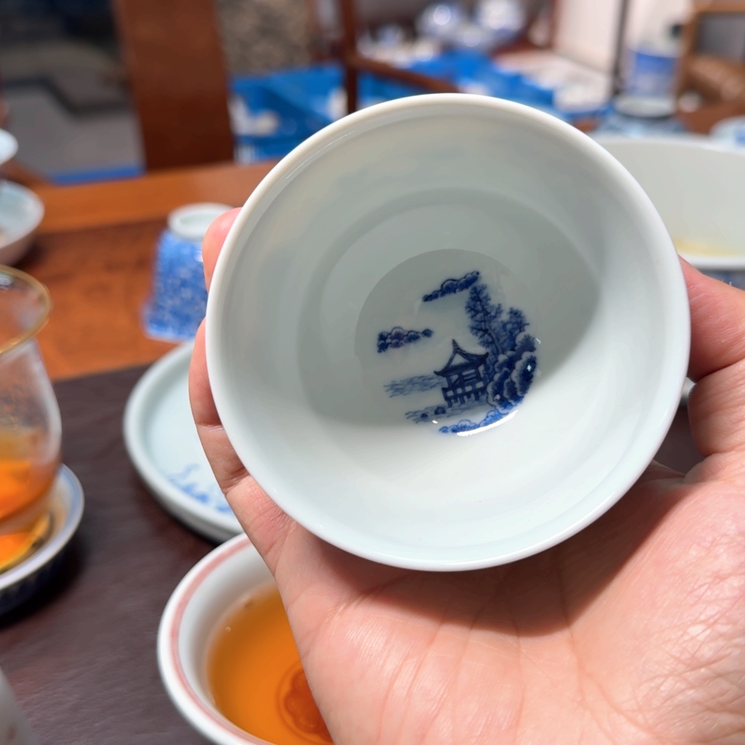 美***天景德镇陶瓷杯杯杯