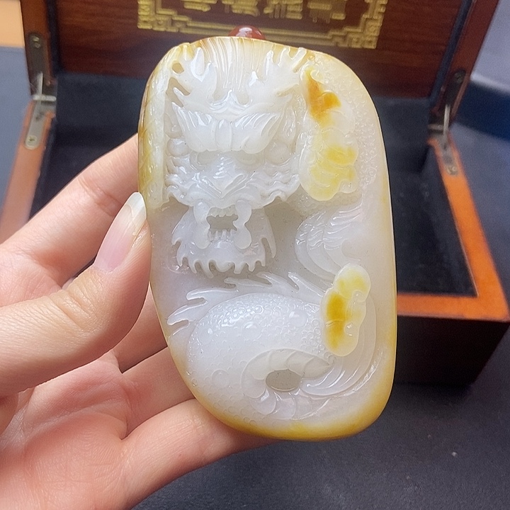 和田玉挂件未镶嵌N