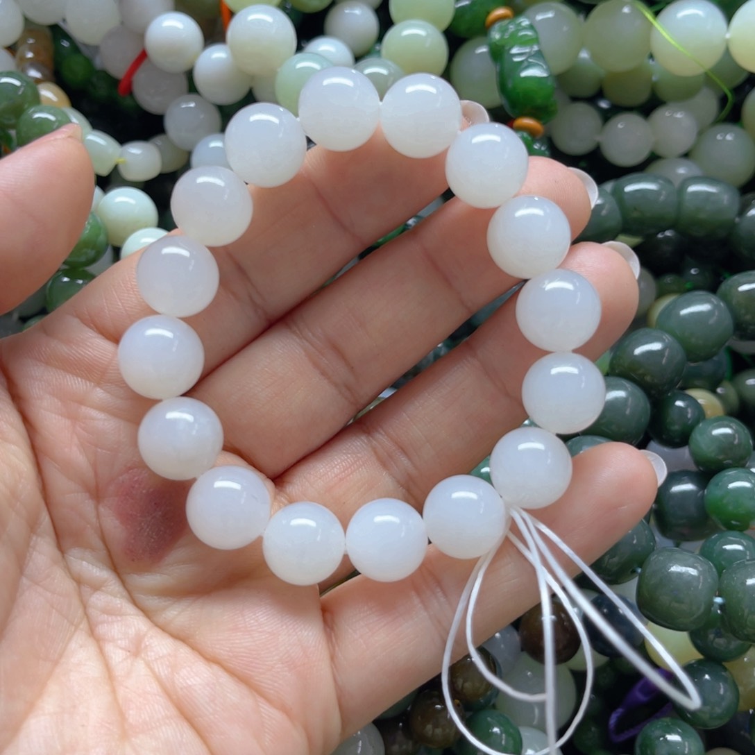 和田玉手链未镶嵌