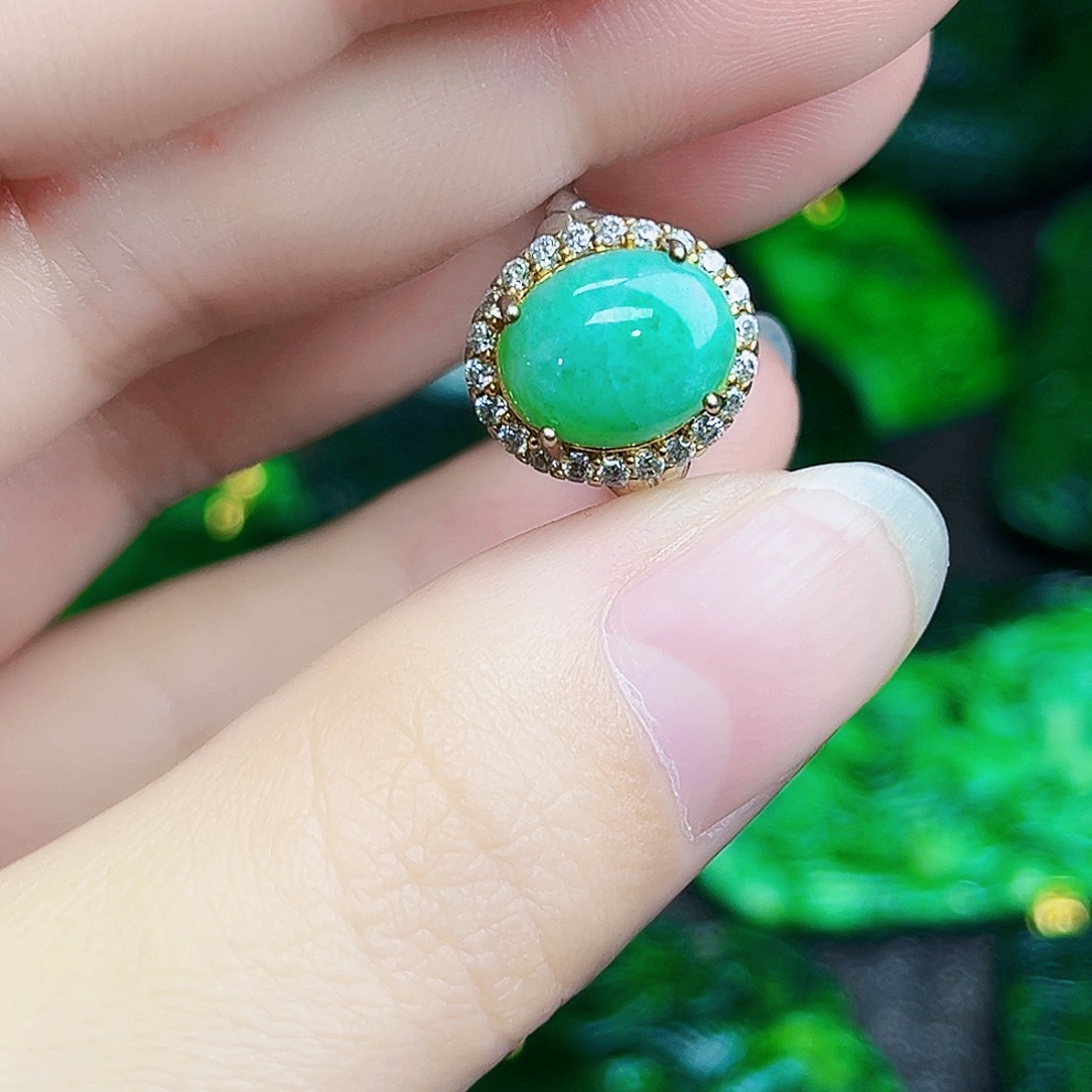 颈饰银S925镶嵌翡翠多样性