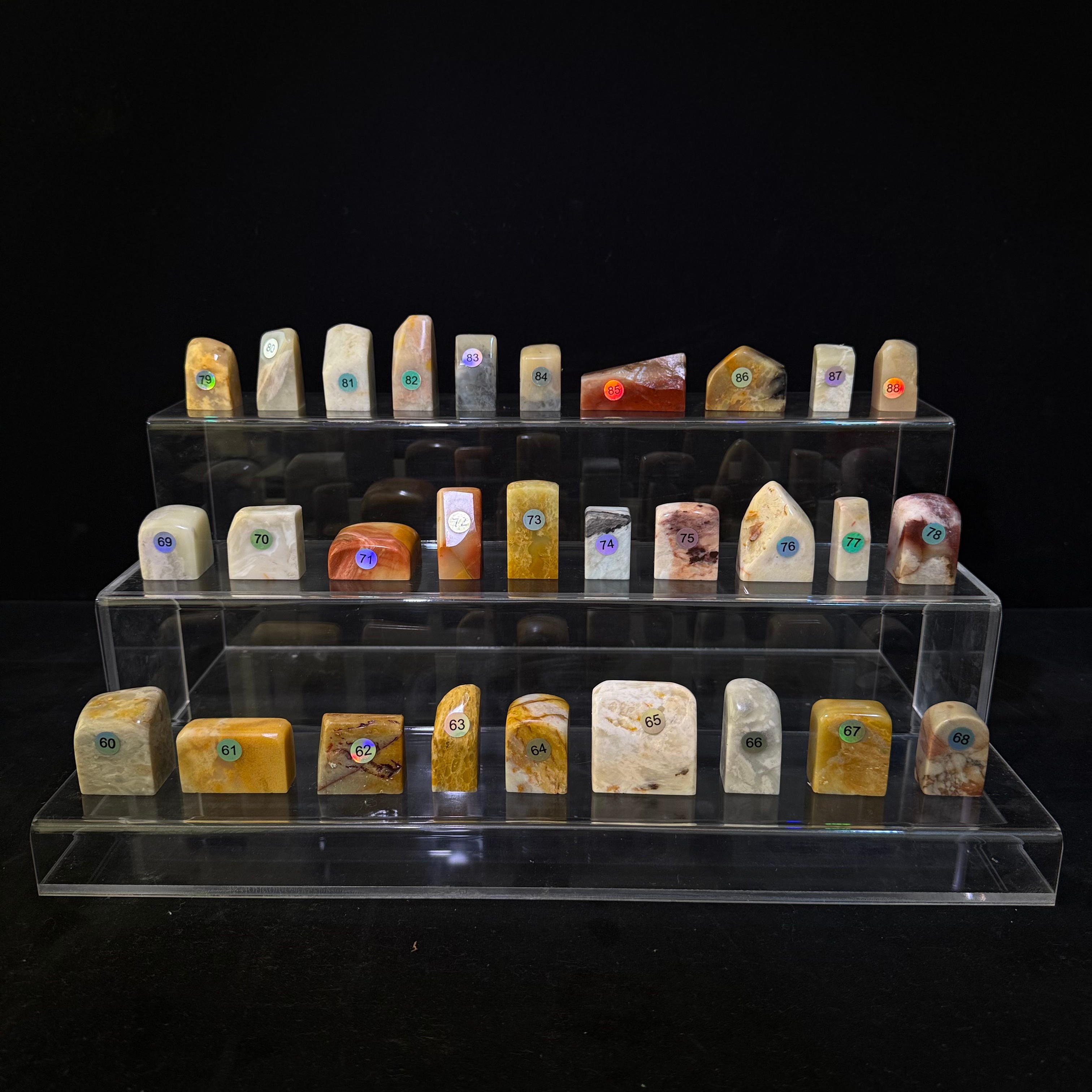 寿山石天然章料印章印石