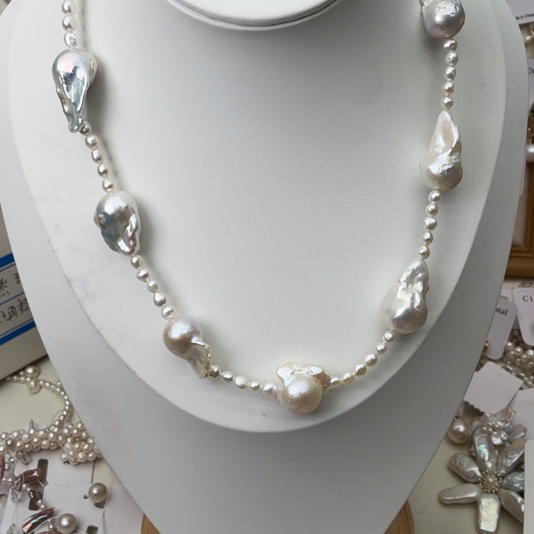 颈饰淡水珍珠未镶嵌