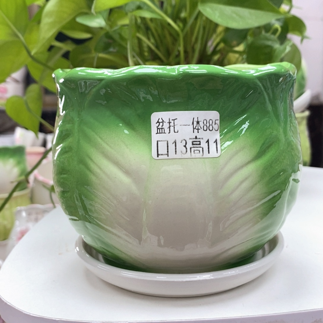@夏西陶瓷花盆@@5885