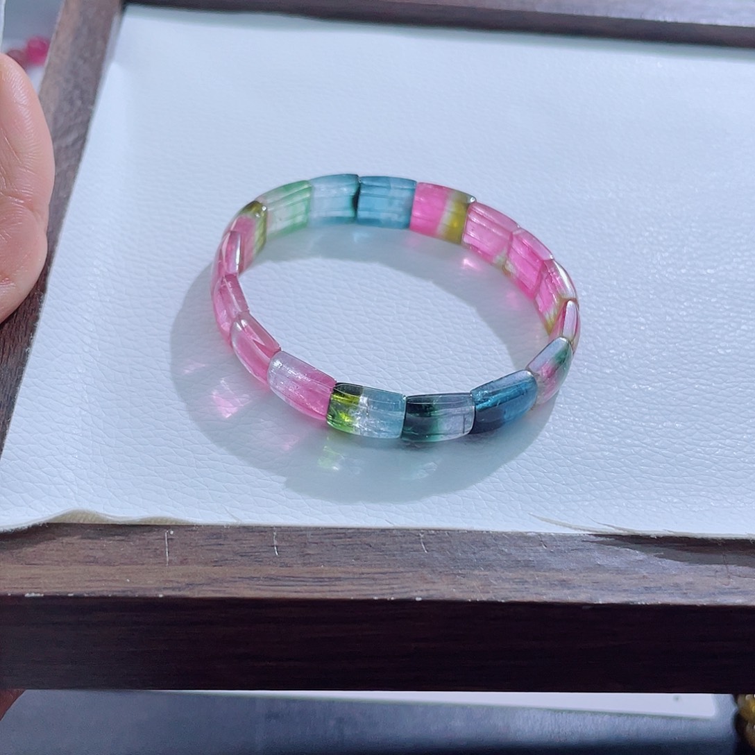 未镶嵌手链碧玺碧玺手链