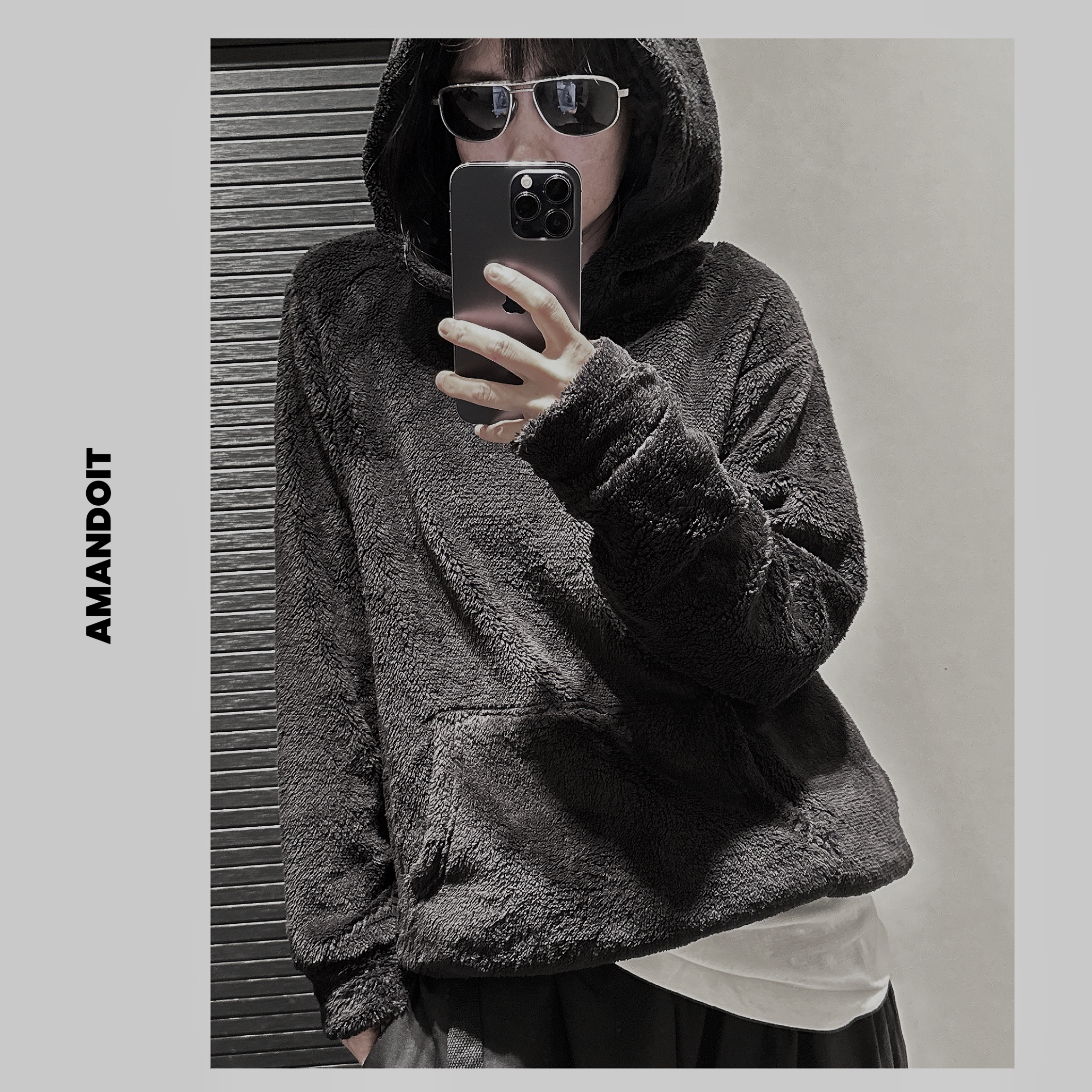 4679丨软绵绵bb绒帽衫