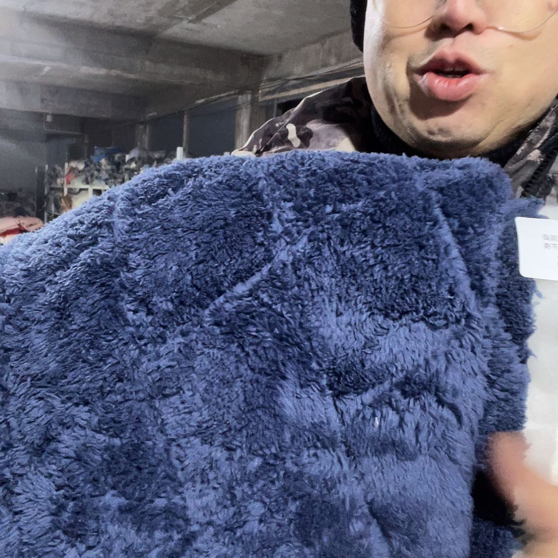 宽1.75米尘土脏加厚款双面毛绒绗棉1米价346