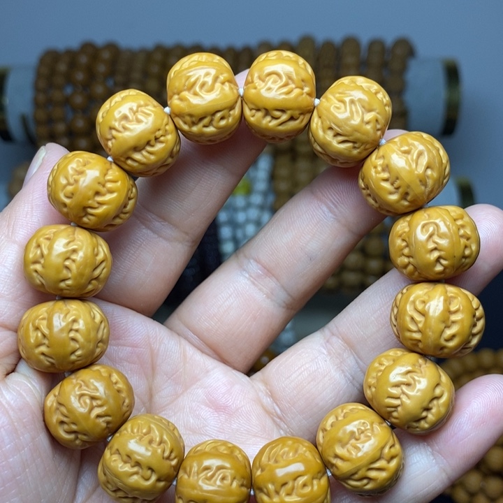 猴头核桃吊坠猴头