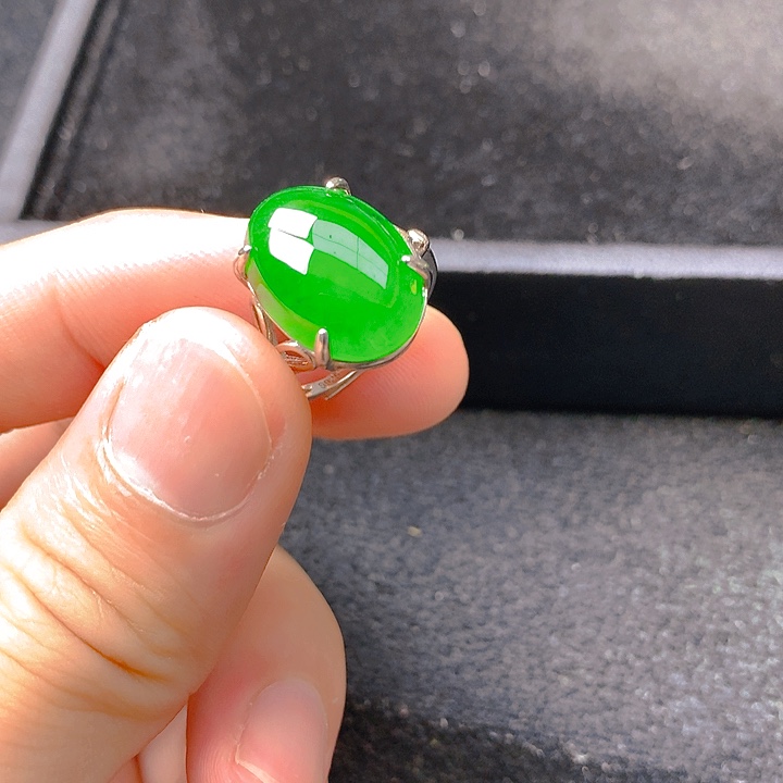 翡翠银S925镶嵌颈饰