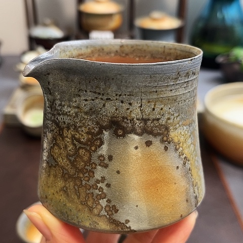 盖碗景德柴烧茶具-纯手工茶具微瑕