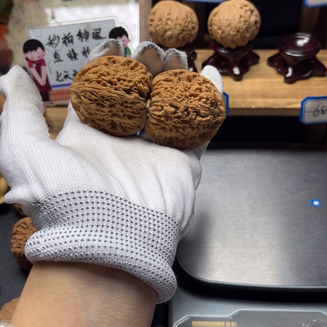 把件文玩核桃小*子全品42南疆500