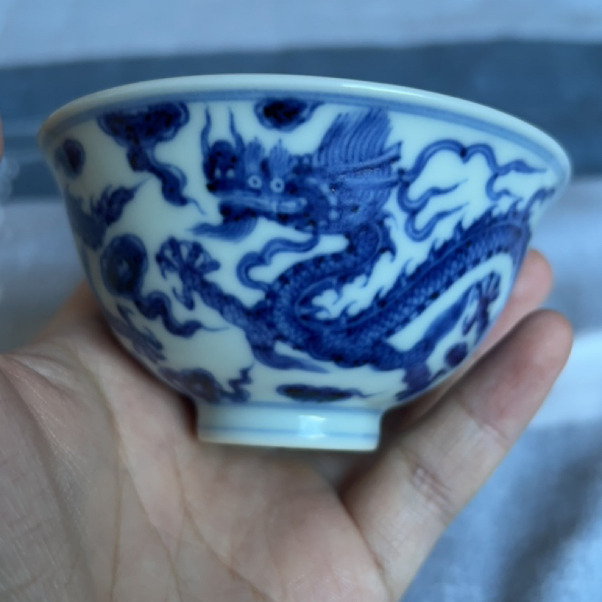 景德镇手工仿明青花陶瓷