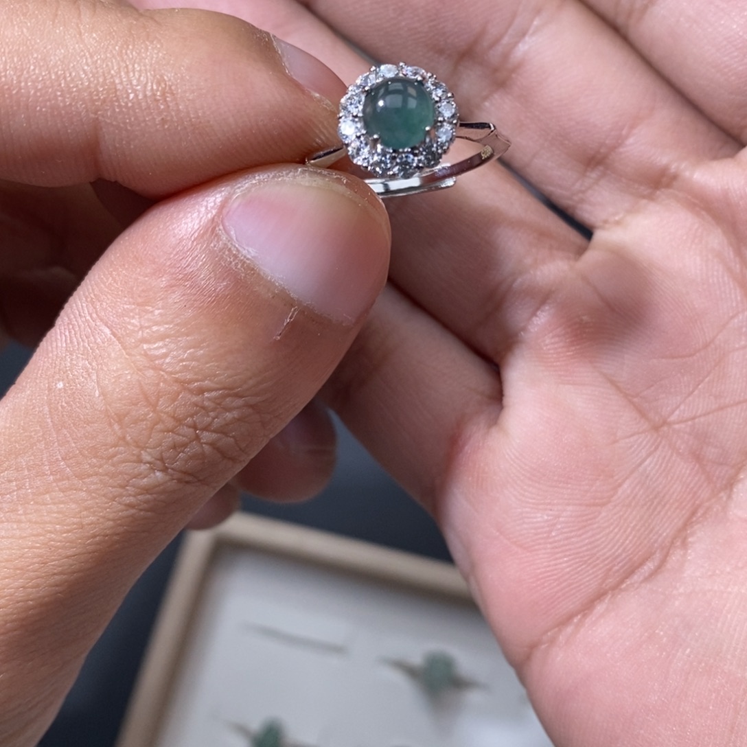 翡翠未镶嵌手链天然a货翡翠17