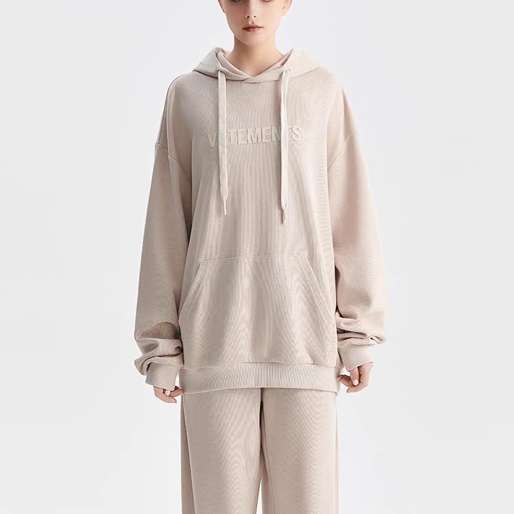 （一口价商品）VETEMENTS英国伦敦轻奢潮牌套头卫衣连帽痞帅老乔潮