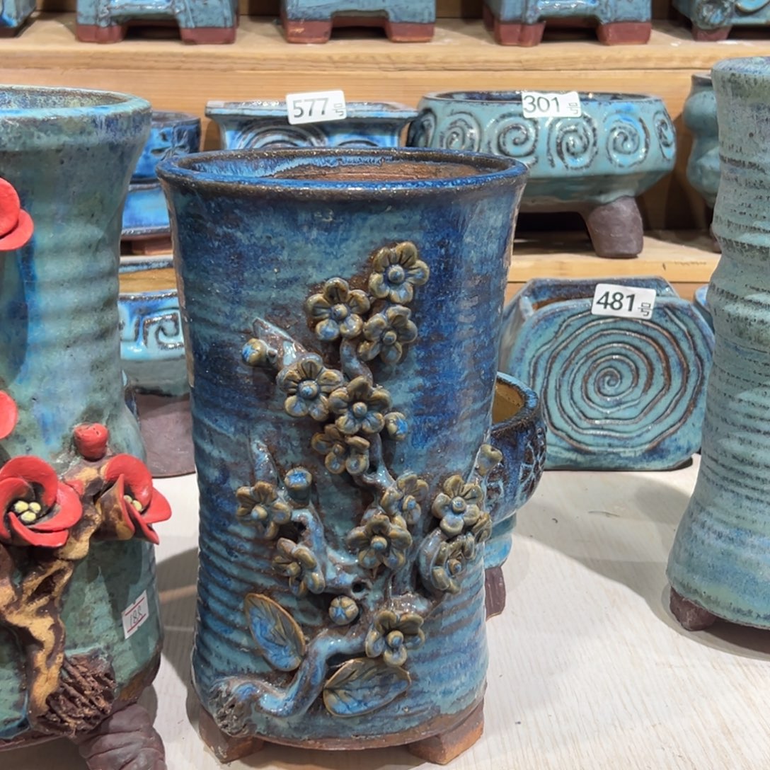 可****尚雅陶坊多肉花盆，内口径13.5微瑕