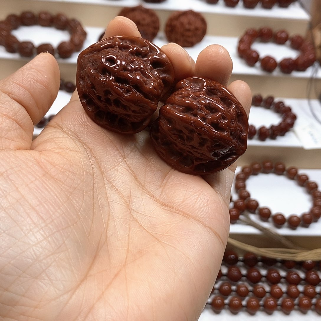 强***、吊坠橄榄核核桃核桃